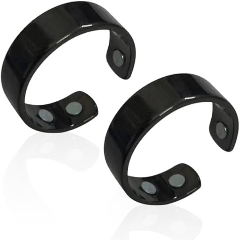 EIH1 2 Stück Kupfer Magnetringe für Frauen Männer, Magnet ring
