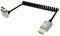 YANBORONSN 4K Mini Cavo a Spirale da HDMI a HMDI 3FT, Cavo a Spirale da HDMI a Mini HDMI, Cavo HDMI Corto 2,0 4K@120Hz 18 Gbps per Fotocamera/Videocamera/HDTV/Tablet (in basso)