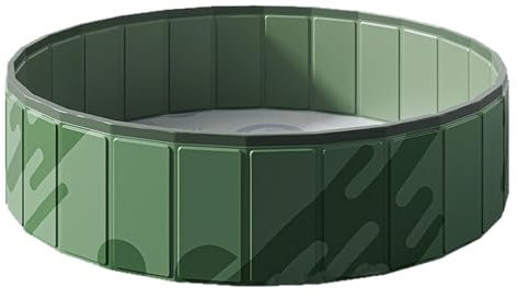 Piscine pour Chien, Baignoire Chien Pliable Pataugeoire pour Animaux Antidérapant Piscine pour Enfant pour Jardin, Patio Ou Salle De Bain