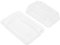 KICHOUSE 1 Set Cake Tray Cake Storage Tray with Fridge Holder Container Dish for Cake Baking Porcelain Trays Cake Stand Small Transparent Cake Carrier Rectangular Dessert Plates Glass