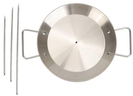 Vertikaler Spieß Grill, Edelstahl Abnehmbare Multifunktions-BBQ Spieße Heavy Duty Double Prong für Kabob Shawarma Fleisch Hähnchen Valentine Zubehör Master Arsenal Grill Kabobs