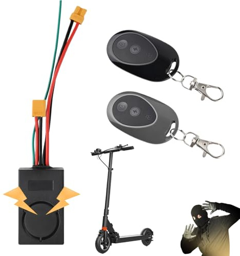 Scooter-Alarmanlage mit Fernbedienung, Diebstahlsicherung für Roller, hohe Kompatibilität, Alarm für E-Bike