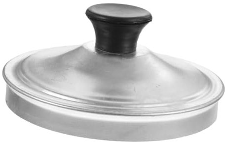 HEALLILY Teekannen Ersatzdeckel aus Aluminium Universeller Deckel für Teekannen Retro und Vintage zu Installieren Hitzebeständig Langlebig für Wasserkocher