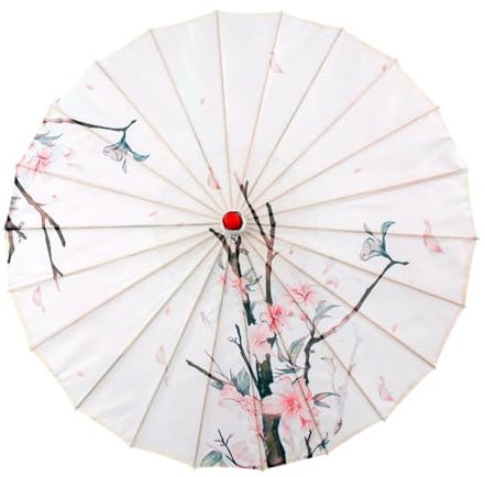 Qianly Sombrilla de Papel Chino para Y Regalos, Estilo B, unico