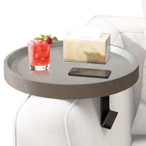Couch Side Table - Couch Arm Rest Tably | Seitentisch Für Bett | Faltbare Holzcouch -Armlehre | Protektorraumsparung Für Getränke Snack Phonegazine Fernentspannungstromwerkzeug Für Hektische Situation
