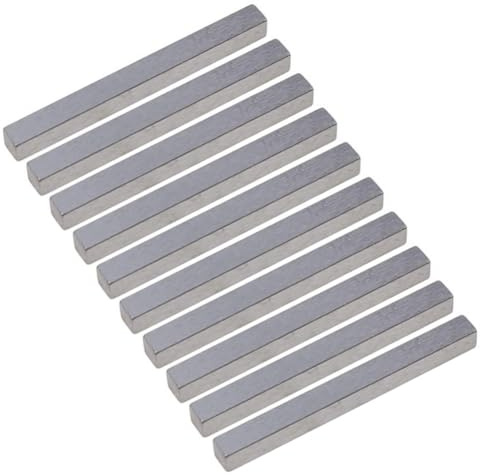 FUANA Hinterachse Vierkantschlüssel Set für Rasentraktoren - Kompatibel mit 532123583, 123583x, 910-0528 - Passend für Poulan, Craftsman, Ariens Rasenmäher - 5,0 x 0,5 cm - 4er Pack 10 Stück