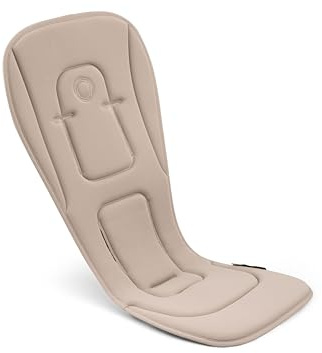 Bugaboo Duo-Komfort Sitzauflage für Vier Jahreszeiten | verbesserte Passform, kompatibel Kinderwagen, wendbar, superweiches 3D-Mesh, Desert Taupe
