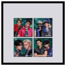 (Digipack Unit Set: HongJoong & Seonghwa + Yunho & Mingi + Yeosang & Wooyoung + San & Jongho) ATEEZ GOLDEN HOUR Part.5 14. Mini-Album mit Tracking ATZ