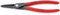KNIPEX Präzisions-Sicherungsringzange für Innenringe in Bohrungen mit rutschhemmendem Kunststoff überzogen grau atramentiert 225 mm, 48 11 J3