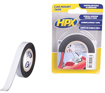HPX ZC0023 Montageband doppelseitig schwarz 12 mm x 2 m