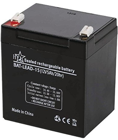 HQ BAT-LEAD-15 12V 5Ah Lead Acid Battery