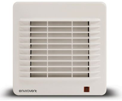 Envirovent CLASSIC-100T Extractor Fan 100 mm / 4 Inch (Timer)
