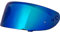 Broken Head Helm Visier blau verspiegelt mit leichtem Grün-Schimmer Adrenalin Therapy 4X Integralhelm