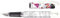 Calligraphy fountain pen/Best writer - ONLINE College Butterfly Love - iridium nib size 1,8 mm, ergonomic soft grip, for standard ink cartridges, refillable, ideal for beginners/pupils/students, 12288/3D