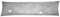 Heubergshop Seersucker Seitenschläferkissen Bezug 40x145cm - Schafe Lämmer Grau Weiß - 100% Baumwolle Kissenbezug (SB-99/7)