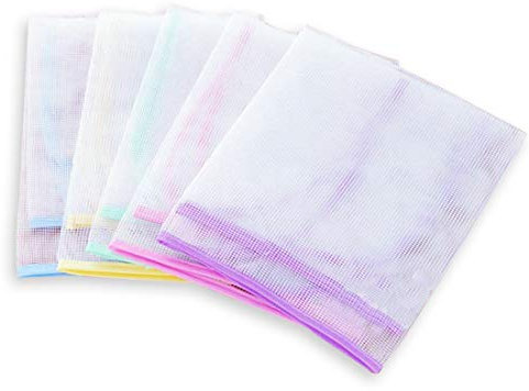 FineInno 5 Packs Ironing Cloth Protector Mesh Pressing Cloth for Ironing Protective Ironing Cloth Fabric Iron Pressing Cloth Ironing Pad