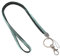 Waizmann.IDeaS 1x HELLBLAU Schlüsselband Umhängeband Lanyard 10mm Karabinerhaken Ausweise Autoschlüssel Zugangskarten Strass Steine Bling Rhinestone
