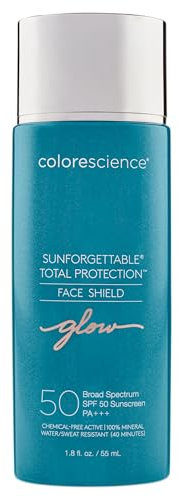 Colorescience Sunforgettable Protection totale du visage Glow SPF 50, Brillant, 5 ml