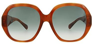 GUCCI Womens GG0796S Sunglasses, Havana-Havana-Grey, 56