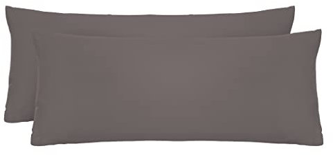biberna Feinjersey Kopfkissenbezug 0077144 2X 40x80 cm Silbergrau