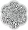 SAVITA 5600 Stück 2/3/4/5/6/8/10 mm Perlen, halbrund, Perlen mit flacher Rückseite, Kronleuchter, kleine Perlen, Cabochon, zum Basteln, Halsketten, Schmuckherstellung, Dekoration von Hochzeitskleid,