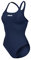 Arena Femme Women's Team Swimsuit Swim Pro Solid Une pi ce, Navy-White, 46 EU