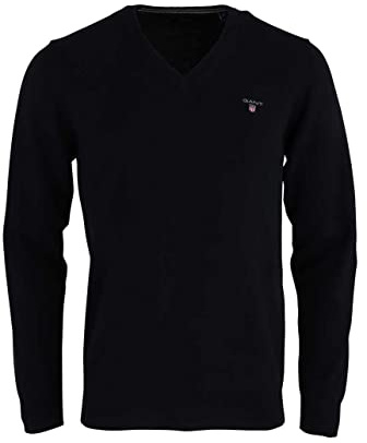 GANT Pullover mit V-Ausschnitt aus Einer Baumwoll-Wollmischung Herren