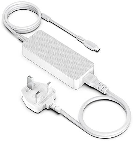 HKY PD 100W USB C Power Supply Adapter for Mac book M3 M2 M1 A2452 A2166 A1719 A2473 Laptop Charger for macbook Pro 16 15 14 13 MacBook Air Retina 2022 2021 2020 TYPE-C UK Plug Cable