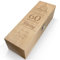 Personalised Engraved lacquered Wooden Wine Box with Hinge Lid & Woolwool filling - Birthday - Vintage Year Design