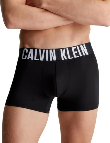 Calvin Klein Boxers Lot de 3 Homme sous-Vêtement, Noir (Black/Black/Black), L