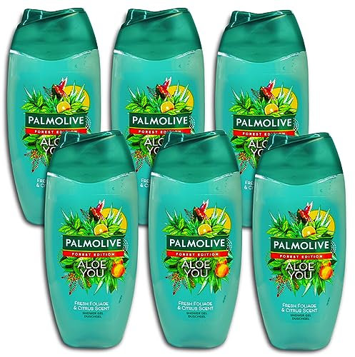 Palmolive Aloe You Lot de 6 gels douche 250 ml