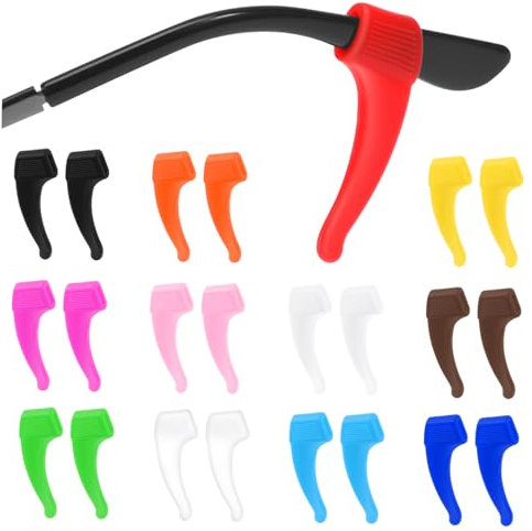 Gatuida Laccio Occhiali Bimbi Ganci Ferma Occhiali Bambini Set Di 36 Paia Di Telaio Antiscivolo Per Aste