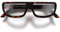 LONDON MOLE Brillen | Feisty Lesebrille | Runde Rahmenbrille | Coole Leser | Designer-Brille | Lesebrille für Herren/Damen | Unisex | Federscharniere | Mattes braunes Schildpatt | Vergrößerung +1,0