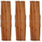 KANTA Enrejado de madera expandible, enrejado de jardín, remachado, plantas trepadoras, decoración de plantas, panel de pared para animales pequeños, paquete de 3 (1,8 x 0,3 m KL2002)