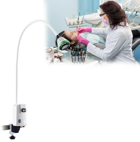 LED-Wandleuchte For Chirurgische Zahnuntersuchungen, Schattenfreies Zusatzlicht For Gynäkologische Untersuchungen, Untersuchungsleuchte Mit Wandklemme For Gynäkologie, Ambulanzen, Stomatologie, HNO