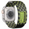 Correa Compatible con Apple Watch Ultra 2/Ultra 49mm 45mm 44mm 42mm, Nylon Sport Correa de Repuesto para Apple Watch Series 9/8/7/6/5/4/3/2/1/SE