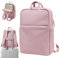 GOLF QUALITY Groß Rucksack Damen Wasserdicht 15 Zoll Arbeit Laptop Anti Diebstahl Reisen Schulrucksack, Bussiness Daypack Laptoptasche Elegant Backpack Wasserdicht Ballett Rosa