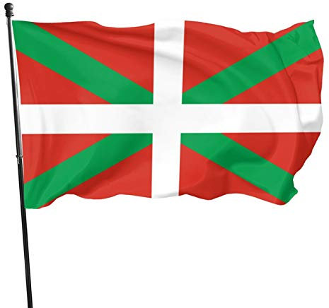 Drapeau Basque Drapeaux 3x5 Bannière Intérieure Extérieure Drapeau Maison Jardin Décor