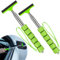2 PCS Side Mirror Squeegee – Retractable Mirror Wipers, Universal Window Cleaning Equipment, Car Accessories for All Vehicles, Window Cleaner, Cleaning Kit (Green)