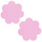Anevous 5 Paar Nippel Covers Damen, Satin Nipple Patches Selbstklebend, Einweg Unsichtbare Nippelabdeckung, Nippel Cover Pads Atmungsaktiv Brust Aufkleber für Frauen,Rosa