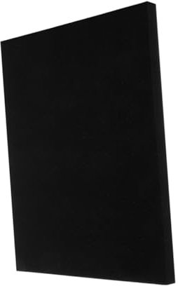 DIYEAH 1piezas Foam Padding Para Envíos Planchas De Espuma Para Embalaje De Electrónica y Cristalería Insertos De Espuma Para Cajas y Herramientas Negro