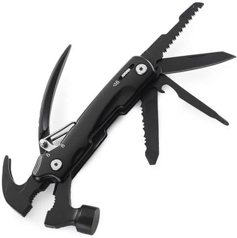 Multi-Functional Hammer, a Multi-Functional Gift for Dad with a Protective Case. an Outdoor Multi-Tool, for Fathers, Husbands, and Boyfriends
