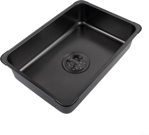 HavenDomicile Lavandino da esterno in acciaio inox da 5,5 l, per campeggio, cucina, lavabo, capacità compatibile con tavolo IGT per campeggio e picnic