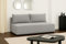 Sofello Ecksofa LUNO mit Schlaffunktion Beige – Moderne Cordsofa für Ihr Wohnzimmer, Schlaffläche: 204×144 cm (Poso 55 - hellgrau)