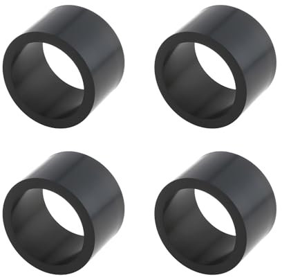 Be In Your Mind Lot de 4 Bagues d'espacement en Caoutchouc pour Compatible avec Scarificateur Wolf UV 32 B UV 32 E H050 32 X 25,5 X 21,3 Mm