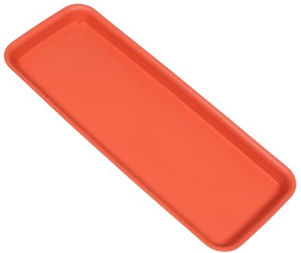 Kisangel Bacs à Fleurs Plastique Base Rectangulaire pour Pots De Fleurs Empêche Déversements Eau pour Plantes Intérieur Et Extérieur