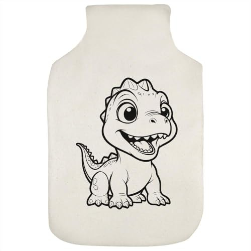 Azeeda 'Baby Dinosaur' Hot Water Bottle Cover (HW00048633)