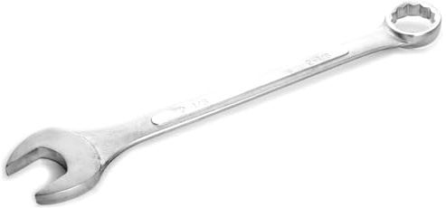 Performance Tool W355B 12-Point Combo Wrench with Satin Chrome Finish 2-3/8-Inch Combo Wrench