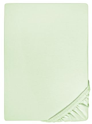 biberna Feinjersey-Spannbetttuch 0077144 Mint 1x 180x200 cm - 200x200 cm