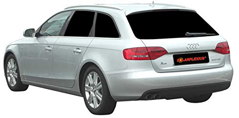 Solarplexius Auto-Sonnenschutz Scheiben-Tönung passgenau für Audi A4 Avant B8 Bj. 2008-15 Keine Folie Komplettsatz